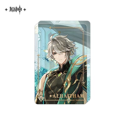 Alhaitham - Genshin Impact The Exquisite Night Chimes Version - Glitzer Acrylblock - miHoYo (1)