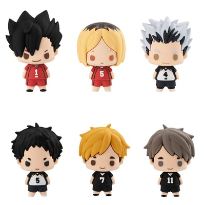 Set (6 Figuren) - Haikyu Vol. 2 - Chokorin Mascot Series - Megahouse (1)