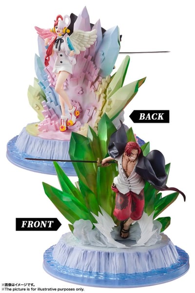 Shanks und Uta - Film Red - FiguartsZERO Extra Battle - Bandai Spirits (1)