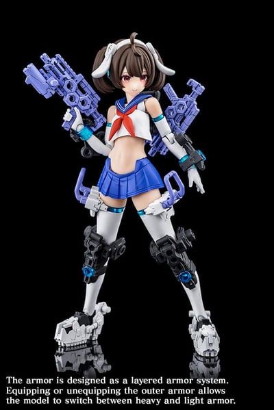 Buster Doll Gunner - Megami Device Model Kit - Kotobukiya (8)