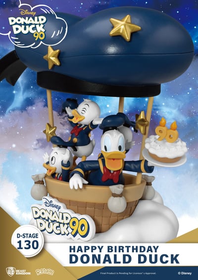 Donald Duck - 90th-Happy Birthday- Disney D-Stage - Beast Kingdom Toys (5)