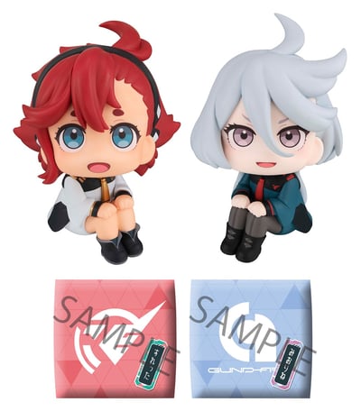 Suletta Mercury & Miorine Rembran Set  - Mobile Suit Gundam: The Witch from Mercury Look Up - Megahouse (1)