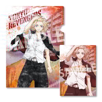 Mikey : Manjiro Sano - Tokyo Revengers - Metallic Aktenhülle : Clear File - Eye Up.jpeg