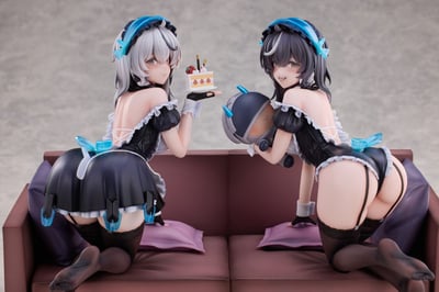 Snowbreak: Containment Zone - Cherno & Meursault Apprentice Maid 1/6 PVC Statue (Deluxe 2-Pack) - 19