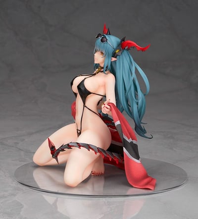 Azur Lane Regensburg - Dark Dragon Brilliant Beach Ver. 1/7 PVC Statue by Alter - 11
