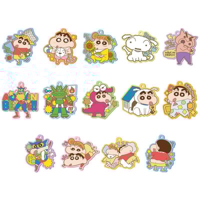 Crayon Shin-chan - Gummitiere mit Schlüsselanhänger in verschiedenen Motiven - Bandai - 41,65 g (1)