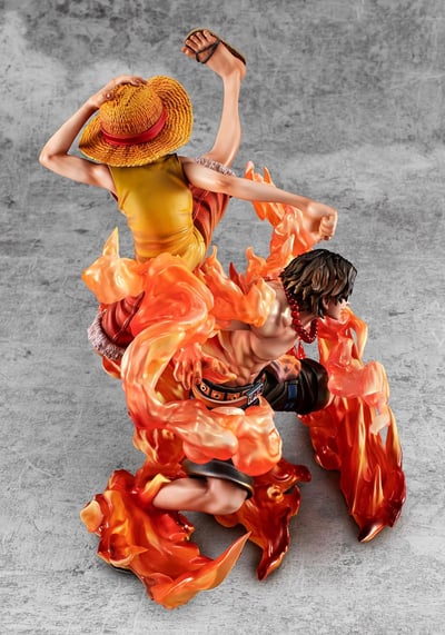 Monkey D. Ruffy & Puma D. Ace - Bond Between Brothers 20th Limited - POP - Portrait Of Pirates Maximum - Megahouse (5)