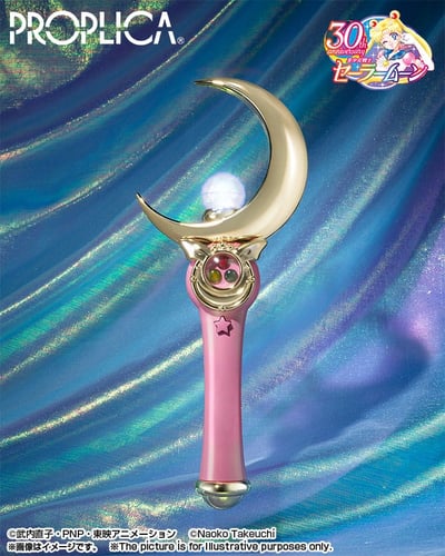 Mondstab - Brilliant Color Edition - 1/1 Sailor Moon Proplica - Bandai Spirits (7)