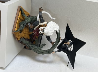 Hiruzen Sarutobi & Enma – Sandaime Hokage „The Last Fight” Epic Diorama – Oniri Creations