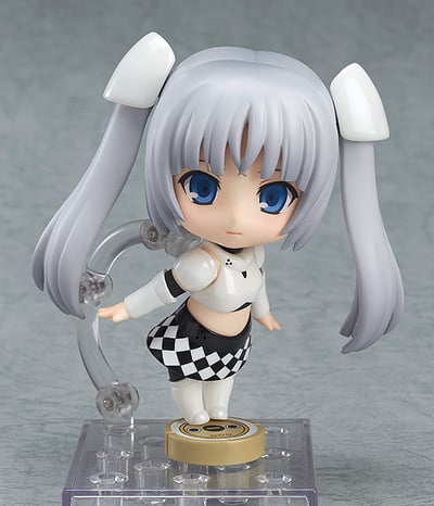 Nendoroid 406-a Miss Monochrome und Ruu-chan - 1