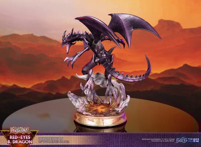 Rotäugiger schwarzer Drache - Violette Edition - First 4 Figures Yu-Gi-Oh! PVC Figur (21)