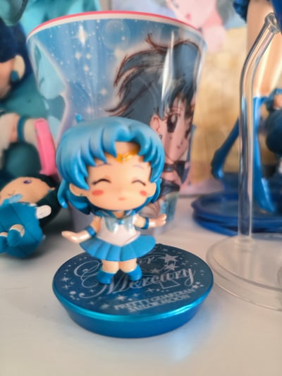 Sailor Merkur  · Sailor Mercury Version B - Glitter Version -  Bishoujo Senshi Sailor Moon Petit Chara Land 1