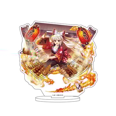 Fujiwara no Mokou - Touhou Lost Word - Acrylaufsteller - A3 (1)