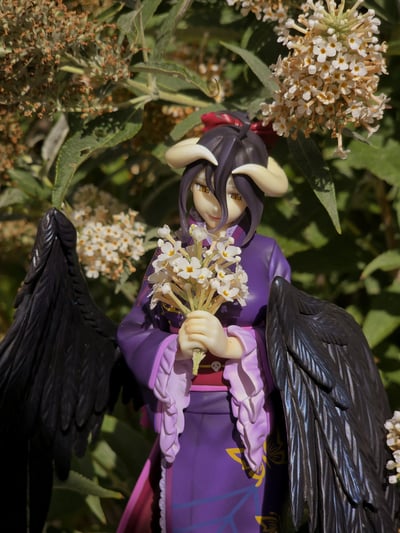 Albedo🤍🌸 · Albedo - Yukata Version | 1/8 Statue von F:Nex (Furyu) – Overlord
