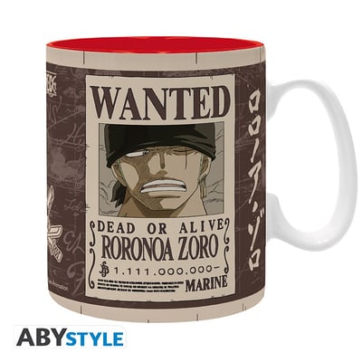 Zorro "Wanted" - One Piece - Tasse - 460 ml - AbyStyle (1)