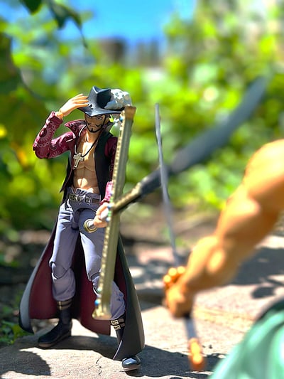 Mihawk vs. Zoro rematch — Dracule Mihawk - Variable Action Heroes - Megahouse