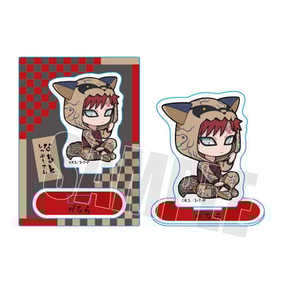 Gaara (Kigurumi Pajamas Version) - Naruto Shippuden - Mini Acrylaufsteller - Bell House (1)