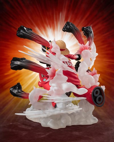 Monkey D. Luffy - Gum Gum Hawk Gatling - Figuarts Zero Extra Battle - Bandai Spirits - 2