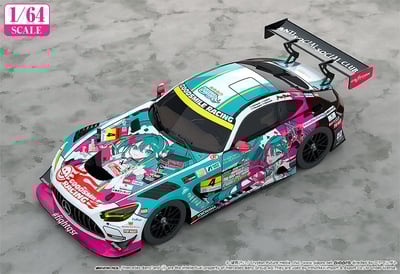 Hatsune Miku AMG 2025 - Season Opening - Itasha 1/64 - Good Smile Racing - 3