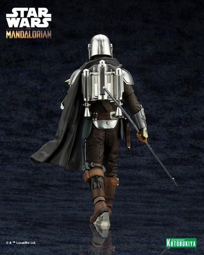 Mandalorian mit Grogu - Star Wars - ARTFX - Kotobukiya (6).jpg
