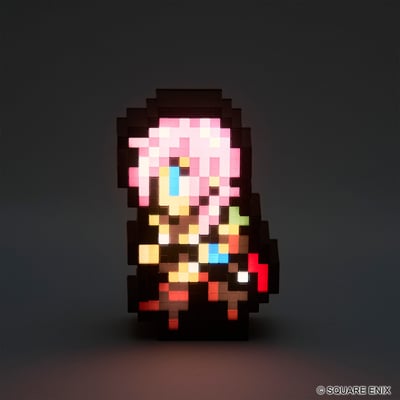 Lightning - Final Fantasy XIII Pixelight LED-Lampe - Square Enix (3)
