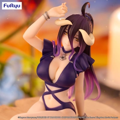 Albedo - Dark Purple Color - Swimsuit - Noodle Stopper - Furyu - 1