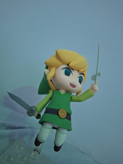 Link wartet auf den großen Sturm · Nendoroid 413 Link - The Wind Waker - Neuauflage
