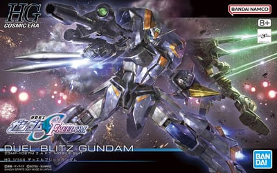 ZGMF-102 Duel Blitz Gundam - Mobile Suit Gundam SEED Freedom - HG 1/ 144 Model Kit - Bandai Spirits (1)