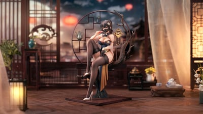 Xiami - Black - China Dress, Fortinate to Meet - Apex (6)