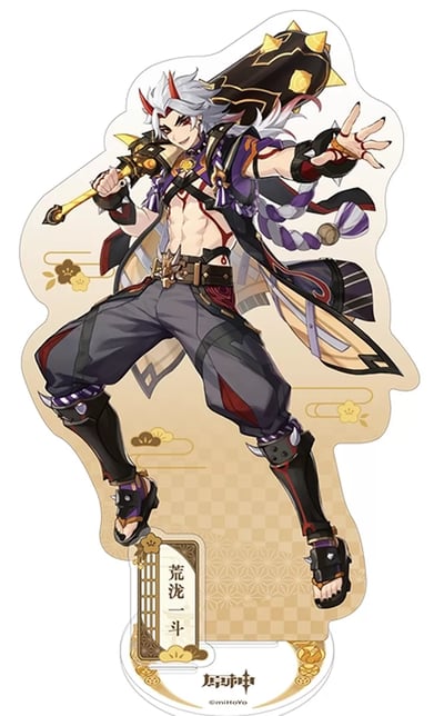 Arataki Itto - Genshin Impact - Inazuma Series Chara Acrylic Stand / Acrylaufsteller (2)