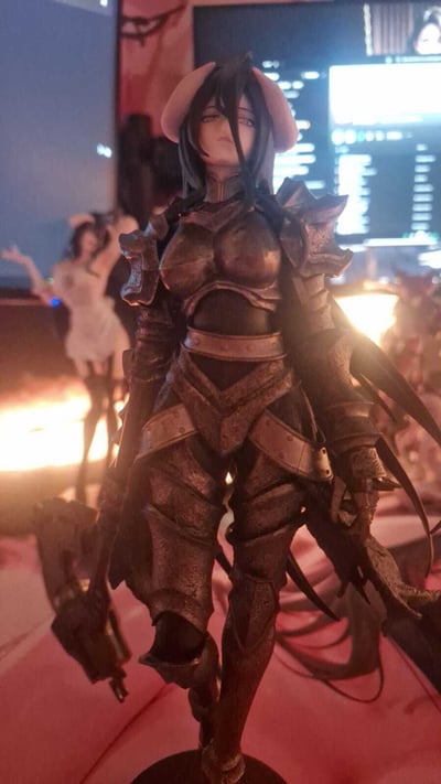 My Mistress<3 · Albedo - L Size Armor Ver. | Overlord Pop Up Parade Figure by Good Smile Company