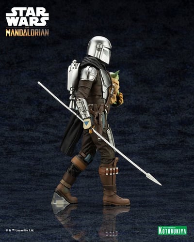 Mandalorian mit Grogu - Star Wars - ARTFX - Kotobukiya (8).jpg