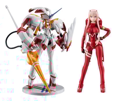 Darling in the Franxx 5th Anniversary Set - Zero Two S.H. Figuarts x Strelizia The Robot Spirits - Bandai Spirits (1)