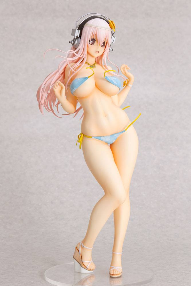 Super Sonico - Summer Vacation - Orchid Seed - Re-Release PVC Figure (1/4.5 Scale) - 10