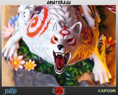 Amaterasu & Issun - Okami First 4 Figures Statue - 11