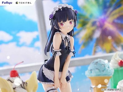 Kuroneko / Ruri Gokou - Swimsuit Maid - Tenitol Tall - Furyu - 12
