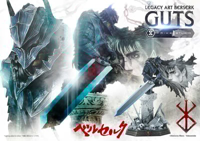 Guts - Normal Version - Kentaro Miura Legacy Art Collection (LABR-01) - Prime 1 Studio (2)