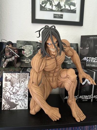 Eren Yeager - XL - Titan Version - Attack on Titan Pop Up Parade - Good Smile Company