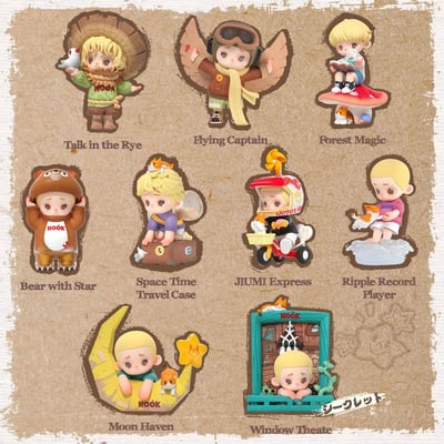 Zufällige Auswahl - NOOK's Little World Series - Mini Figuren - 52TOYS (1)