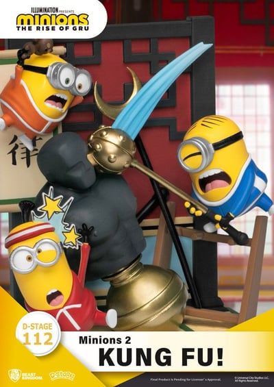 Kung Fu! - Minions 2 D-Stage Diorama - Beast Kingdom Toys (6).jpg