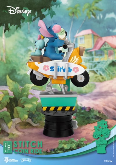 Stitch - Coin Ride - D-Stage - Beast Kingdom Toys (3)