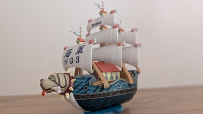 Monkey D. Garp's Ship - Grand Ship Collection Vol. 08 - One Piece Model Kit