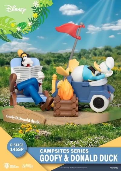 Goofy & Donald Duck - Special Edition - Disney Campsite Series - D-Stage Diorama - Beast Kingdom Toys (3)