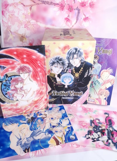 Fushigi Yuugi Schuber mit Goodies! · Fushigi Yuugi 2in1 - Tokyopop - Band 05 mit Schuber