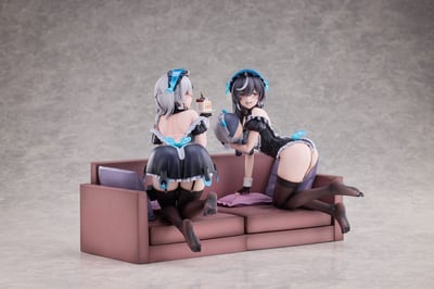 Snowbreak: Containment Zone - Cherno & Meursault Apprentice Maid 1/6 PVC Statue (Deluxe 2-Pack) - 16
