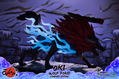 Oki - Wolf Form - Okami Statue - First 4 Figures (26)
