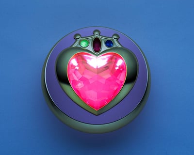 Prism Heart Compact - PROPLICA | Chibiusa Transformation Brooch - 3