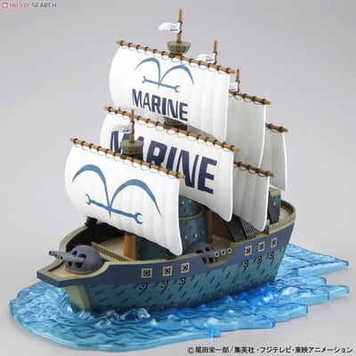 Marine Kriegsschiff - Grand Ship Collection - One Piece Model Kit (1)