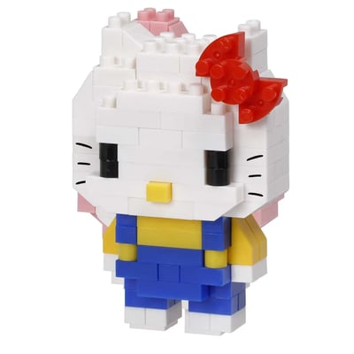 Hello Kitty  Version 2 - Nanoblock Character Collection Series- NBCC_177 (1)