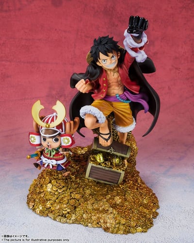 Monkey D. Ruffy und Tony Tony Chopper - WT100 Special Illustration - Figuarts Zero Daikaizoku Hyakkei - Bandai Spirits (2).jpg